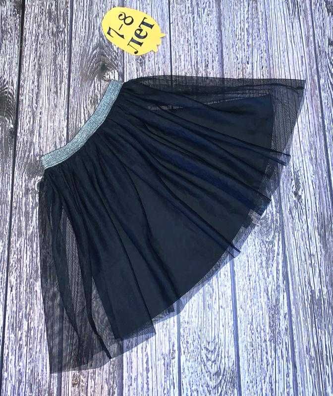 Фатиновая юбка disney для девочки 7-8 лет, 122-128 см