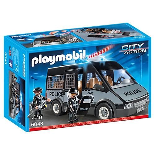 Conjunto polícia Playmobil luzes e som