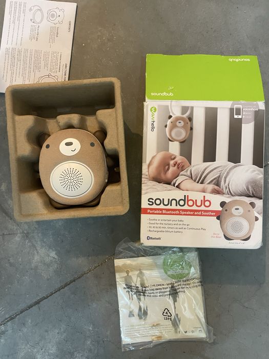 Whitenoise soundbub para o bebé