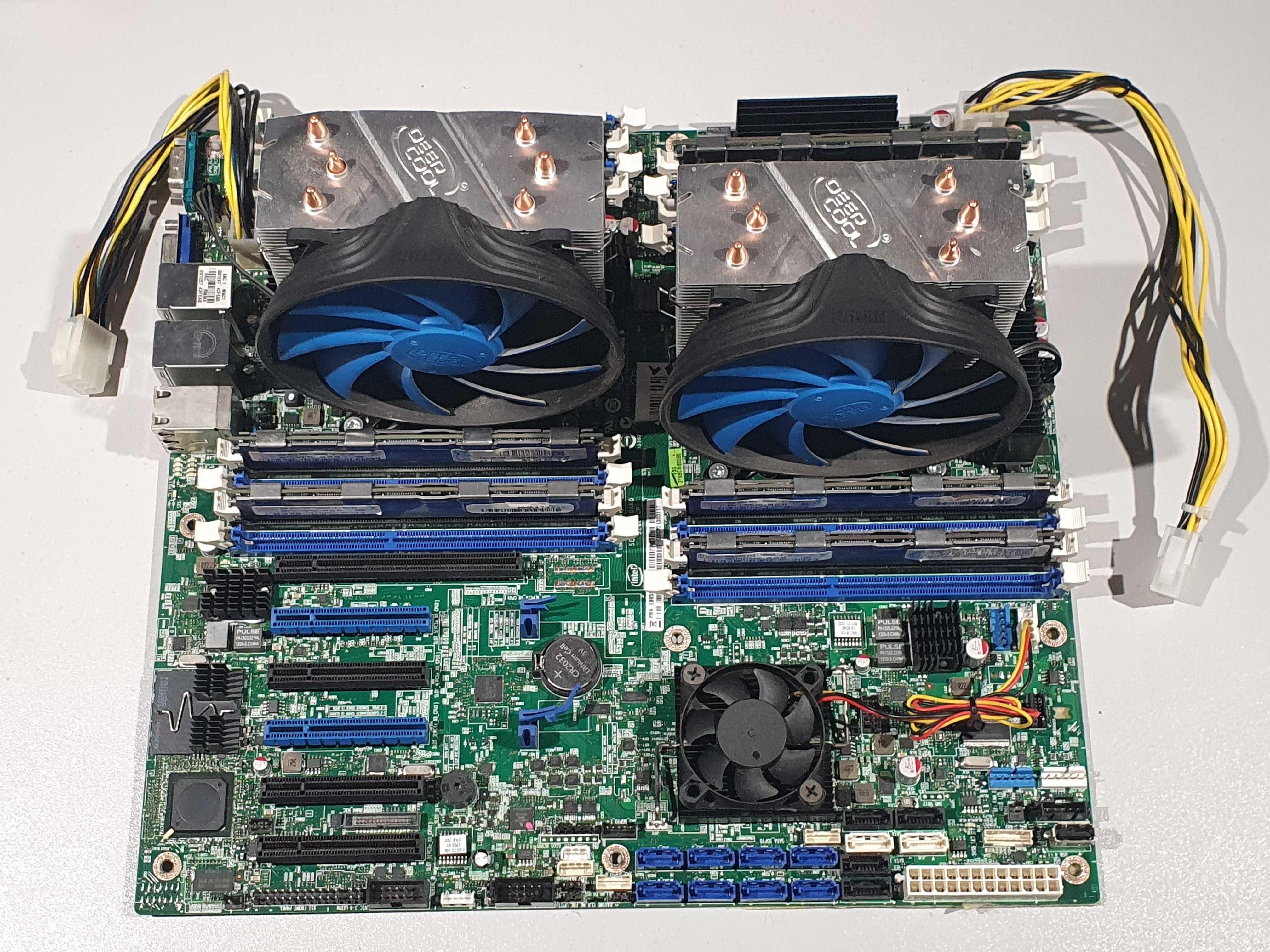 intel xeon e5-2670 *2од +  Hynix DDR3-1333 4Gb *8од(32gb)