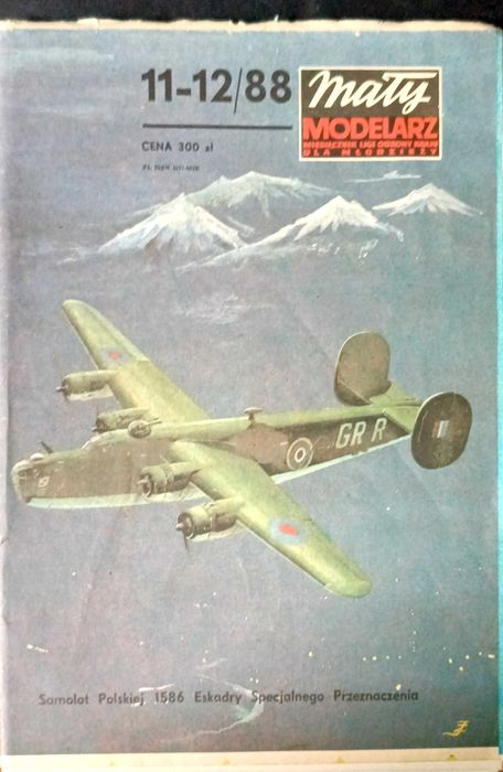 Mały modelarz 11-12/88 Samolot Polskiej 1586 Eskadry Specjalnego