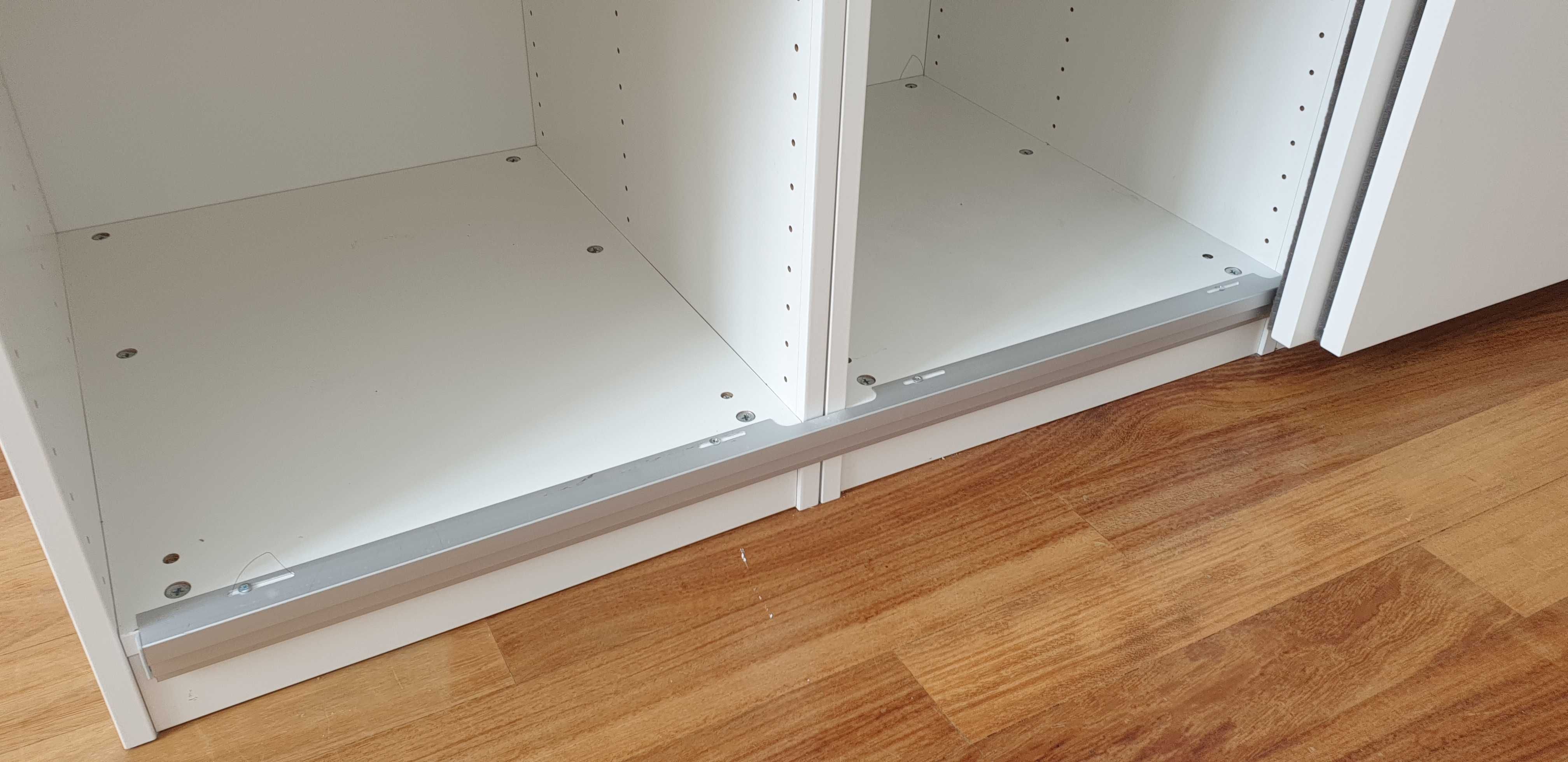 Szafa IKEA PAX z drzwiami przesuwnymi HASVIK,  w. 236, sz. 200, biała!