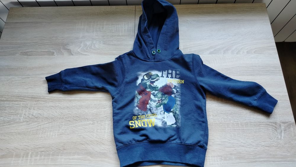 Bluza z kapturem chłopięca