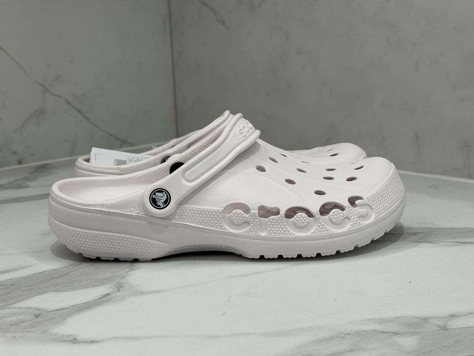 Crocs baya clog / бiлi унiсекс  /42 розмiр/размер 42 /кроксы белые