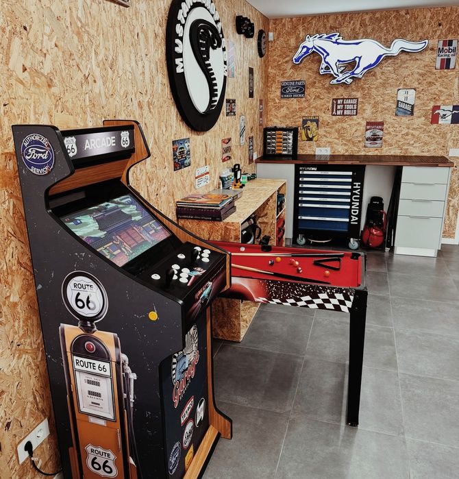 Máquinas arcade prontas a jogar