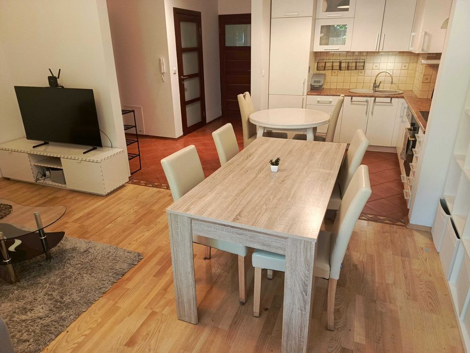 Dwa pokoje, EKOPARK, 54m2, mieszkanie z ogródkiem, właściciel, ENG