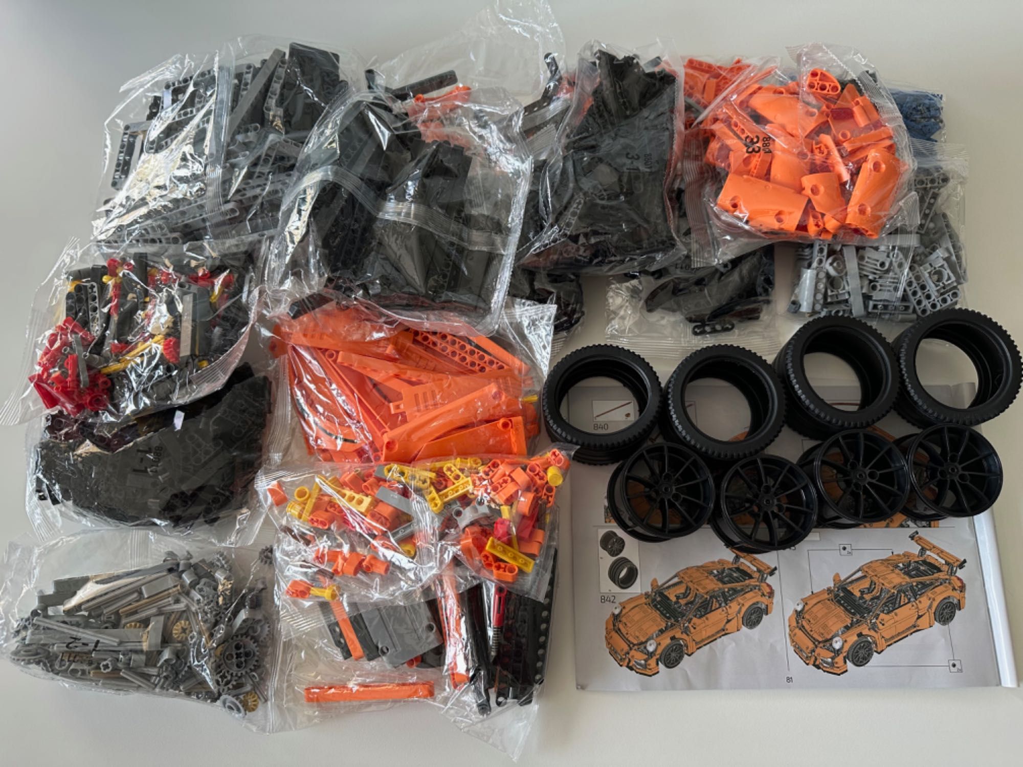Lego Technic Porsche 911 GT3 RS 42056 Novo Selado