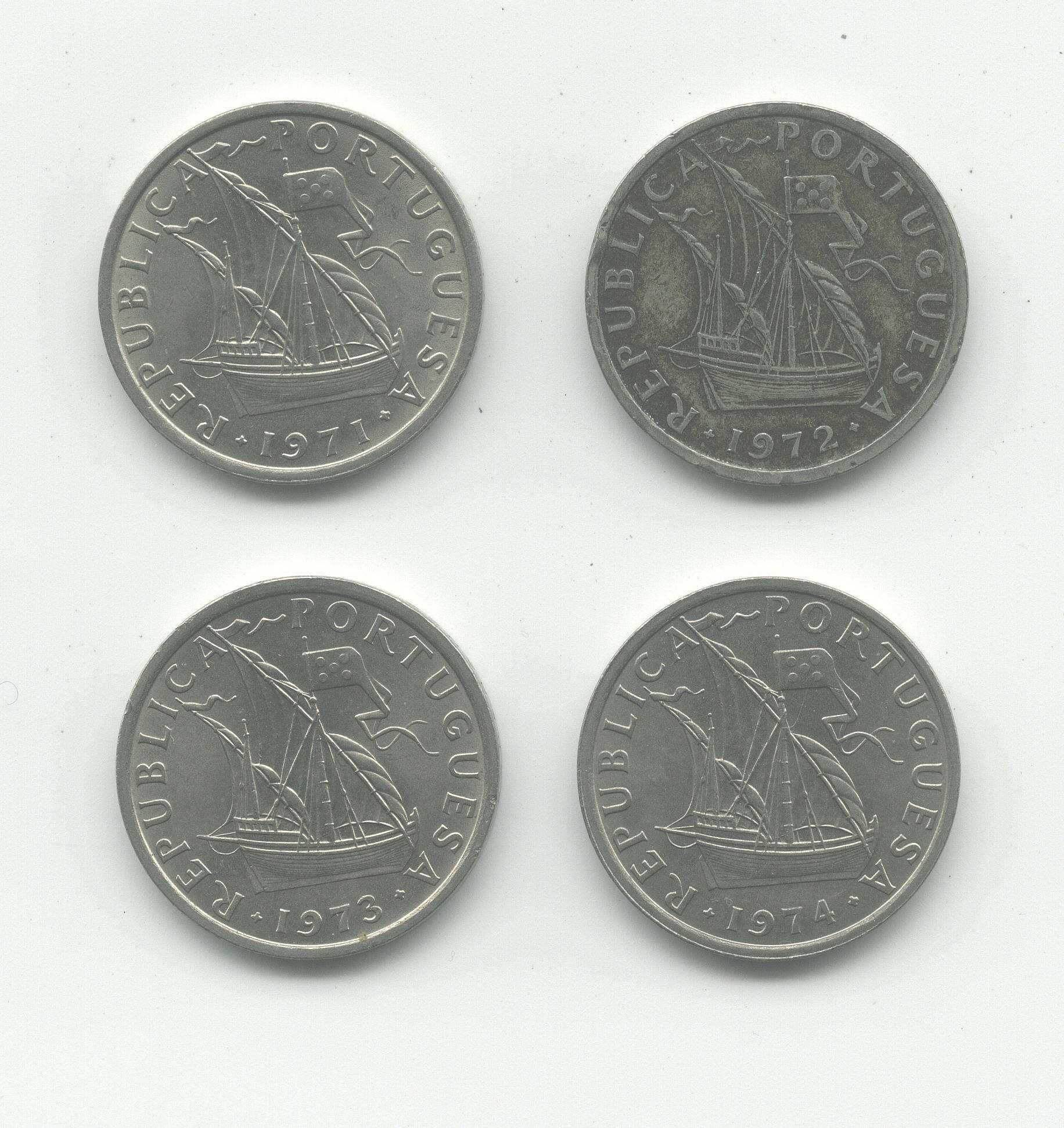 Coleção de 15 moedas de 10 escudos