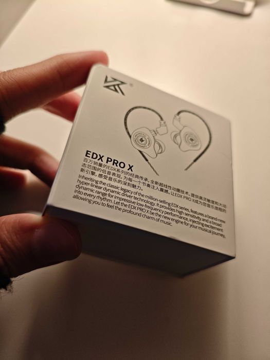 Auriculares para Gamers/Audiófilos, KZ EDX PRO X, AltaQualidade, Novos