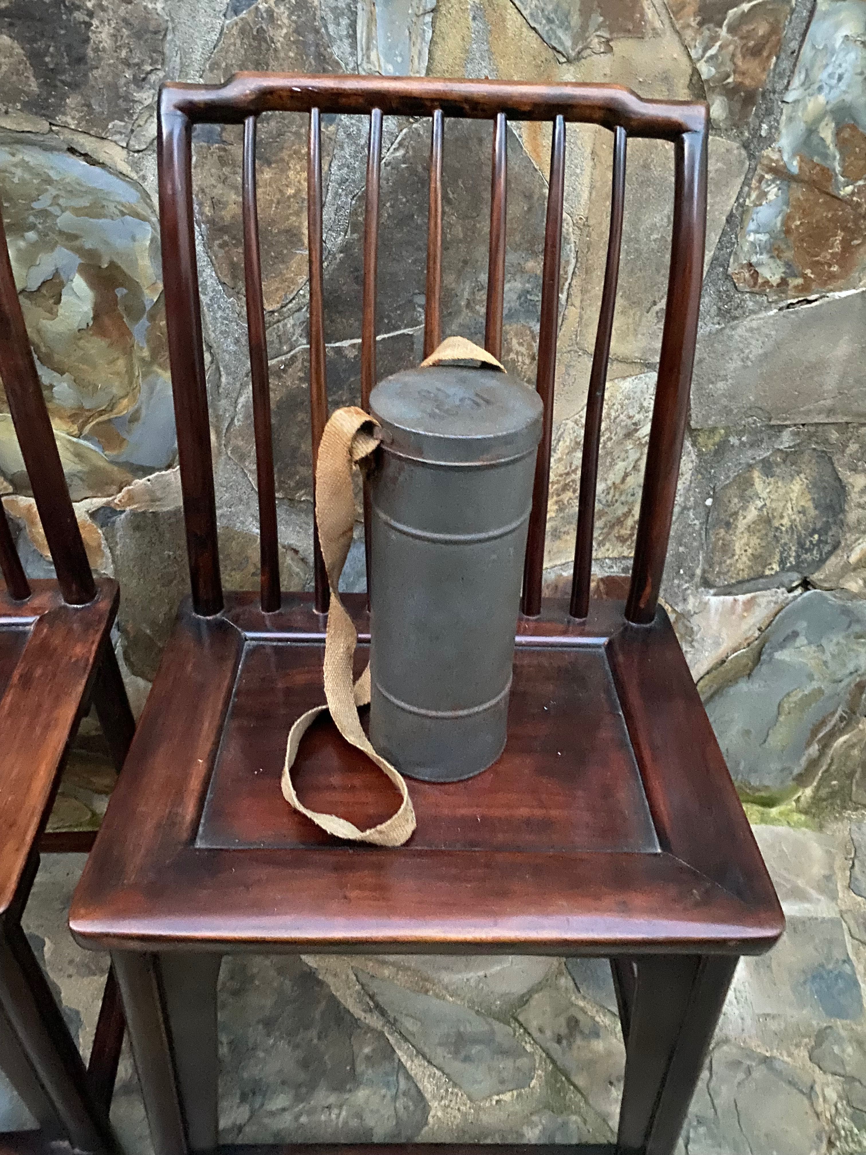 Máscara Gás Com Estojo 31 cm Segunda Guerra Mundial 1938 Original