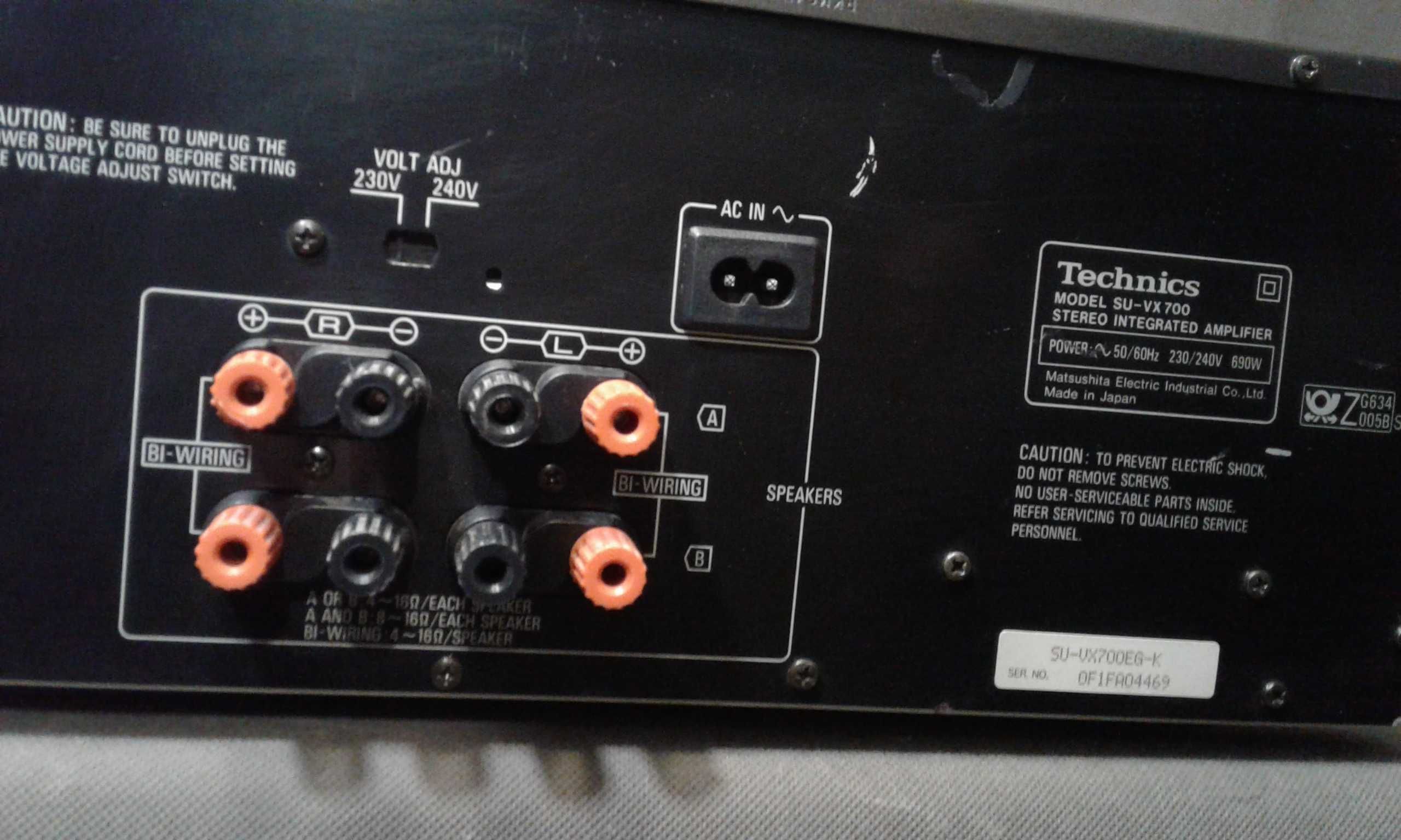 TECHNICS SU-VX700,wzmacniacz stereo