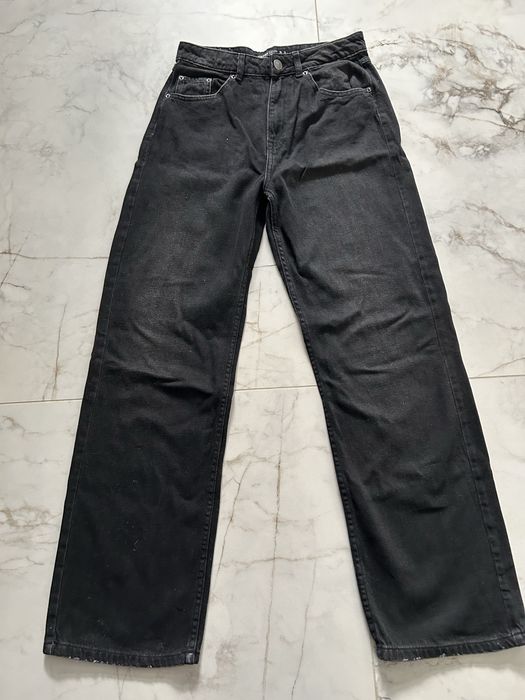 Croop denim jeansy czarne rozm. 36 S