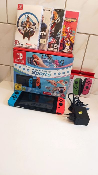 Nintendo Switch + gry