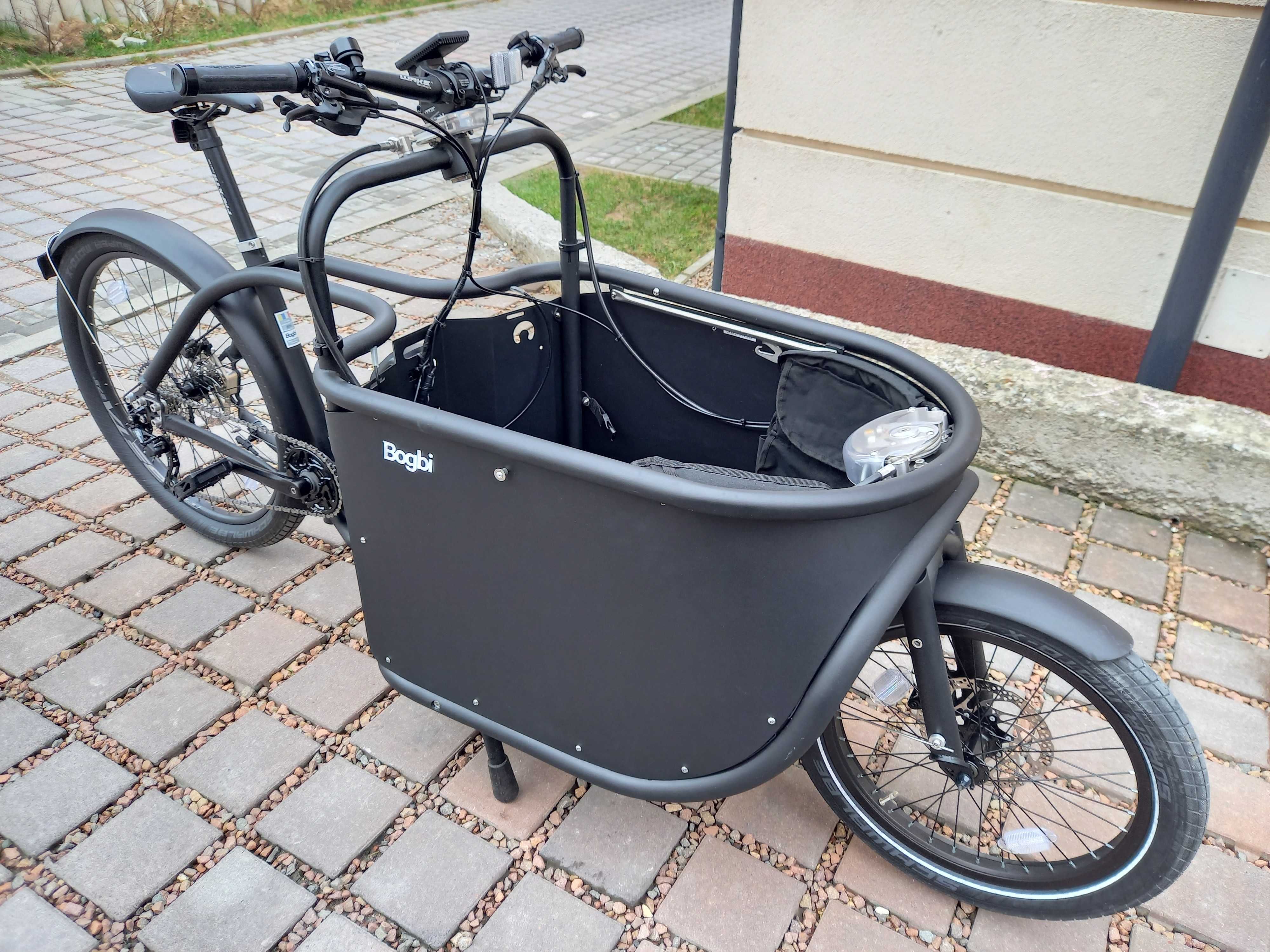 Rower elektryczny Cargo Bogbi E-Bike silnik Bafang 750W