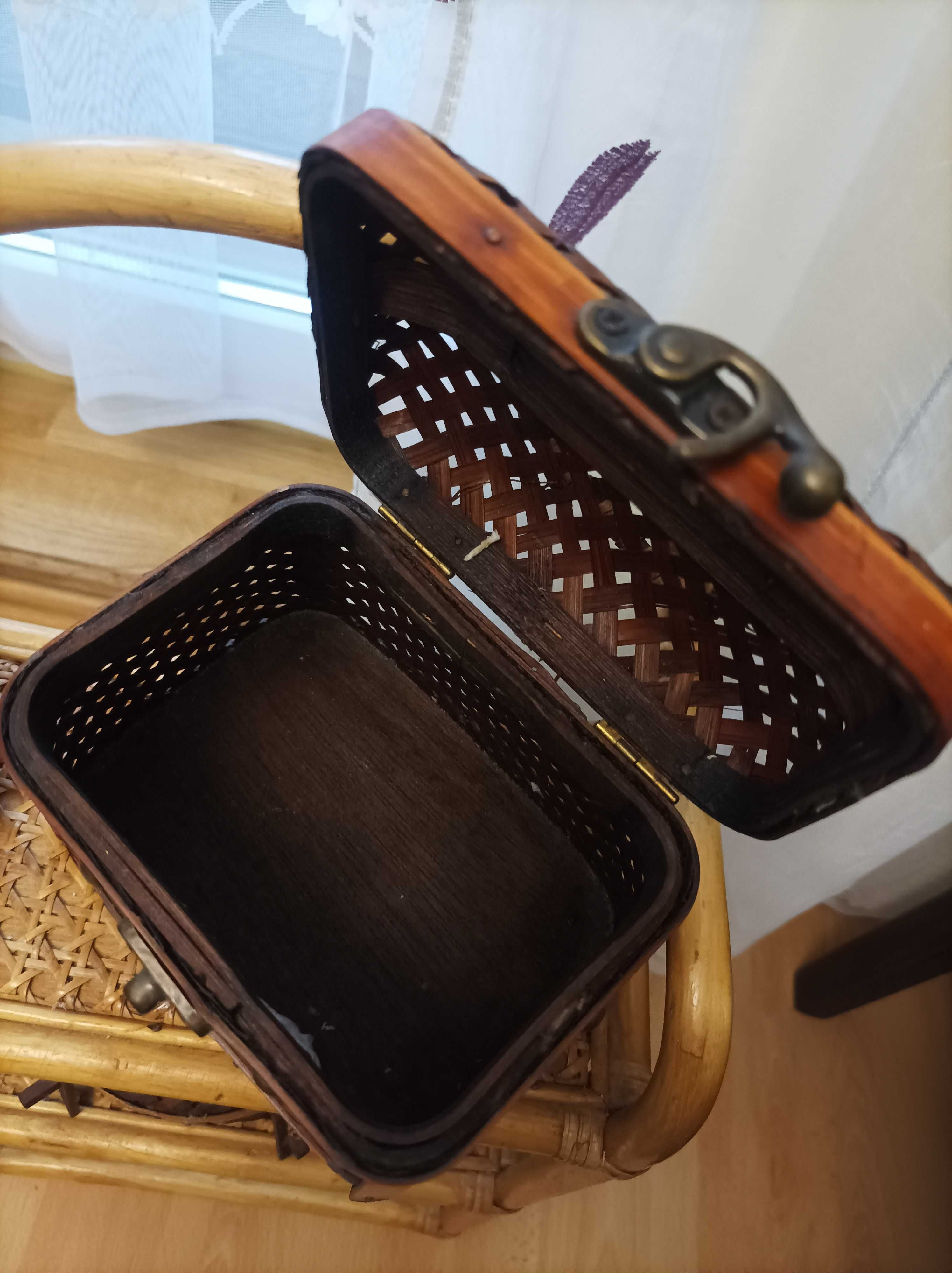 Asian vintage rattan - zestaw
