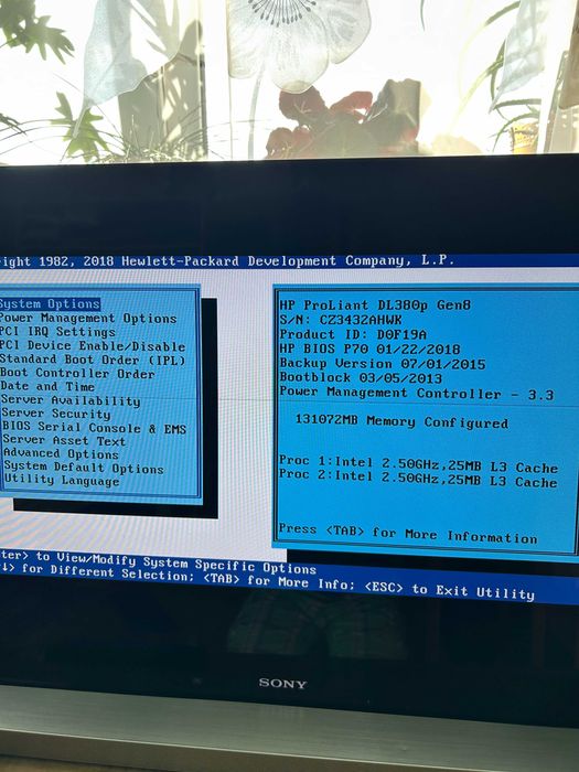 Сервер Hp ProLiant DL380p Gen8. 128 RAM