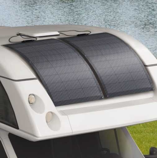Painel solar flexível 100W 12V