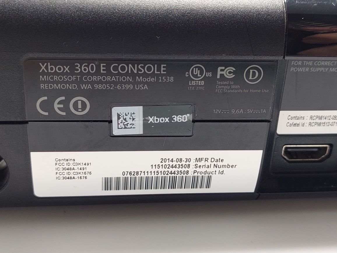 Konsola XBOX360 slim E (sama konsola)