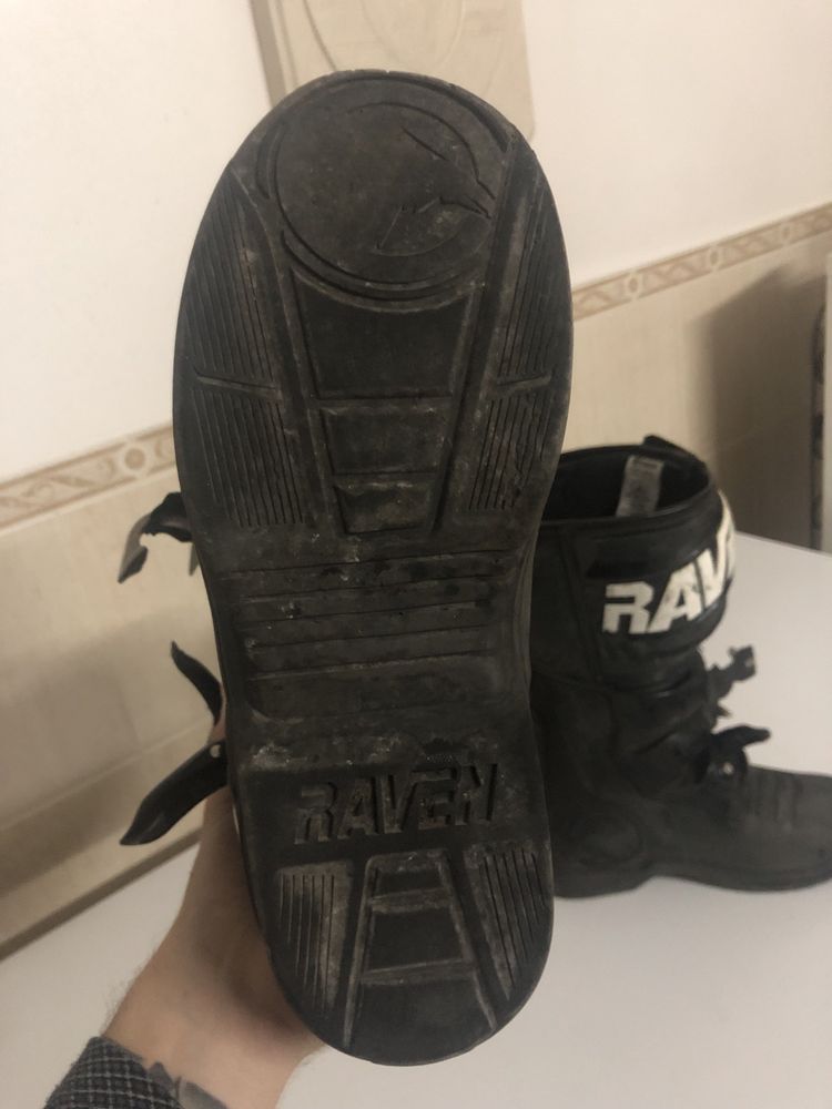 Botas motocross raven