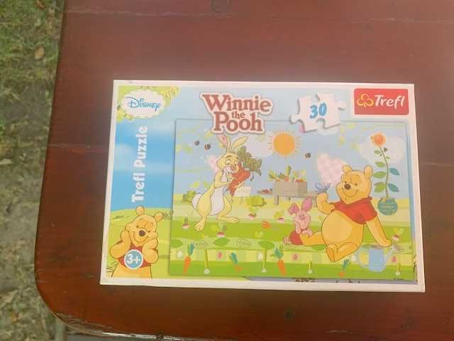 Kubuś Puchatek puzzle zestaw