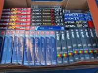 Kaseta kasety video VHS 240min BASF TDK SONY MAXELL PDM - nowe