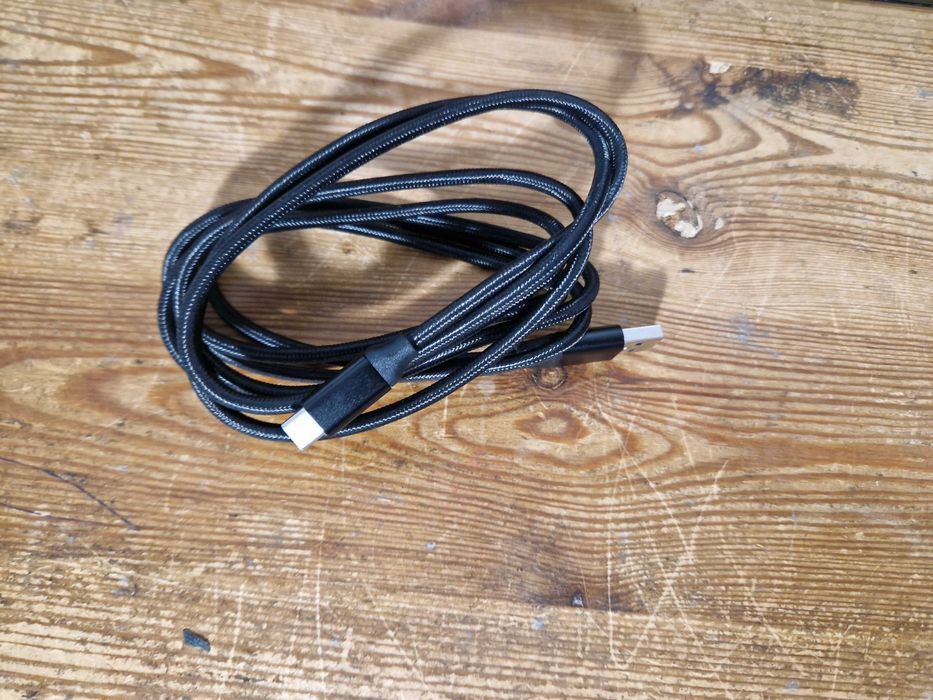 Kabel Silver Monkey USB - USB typ C 2 m czarny (3722)