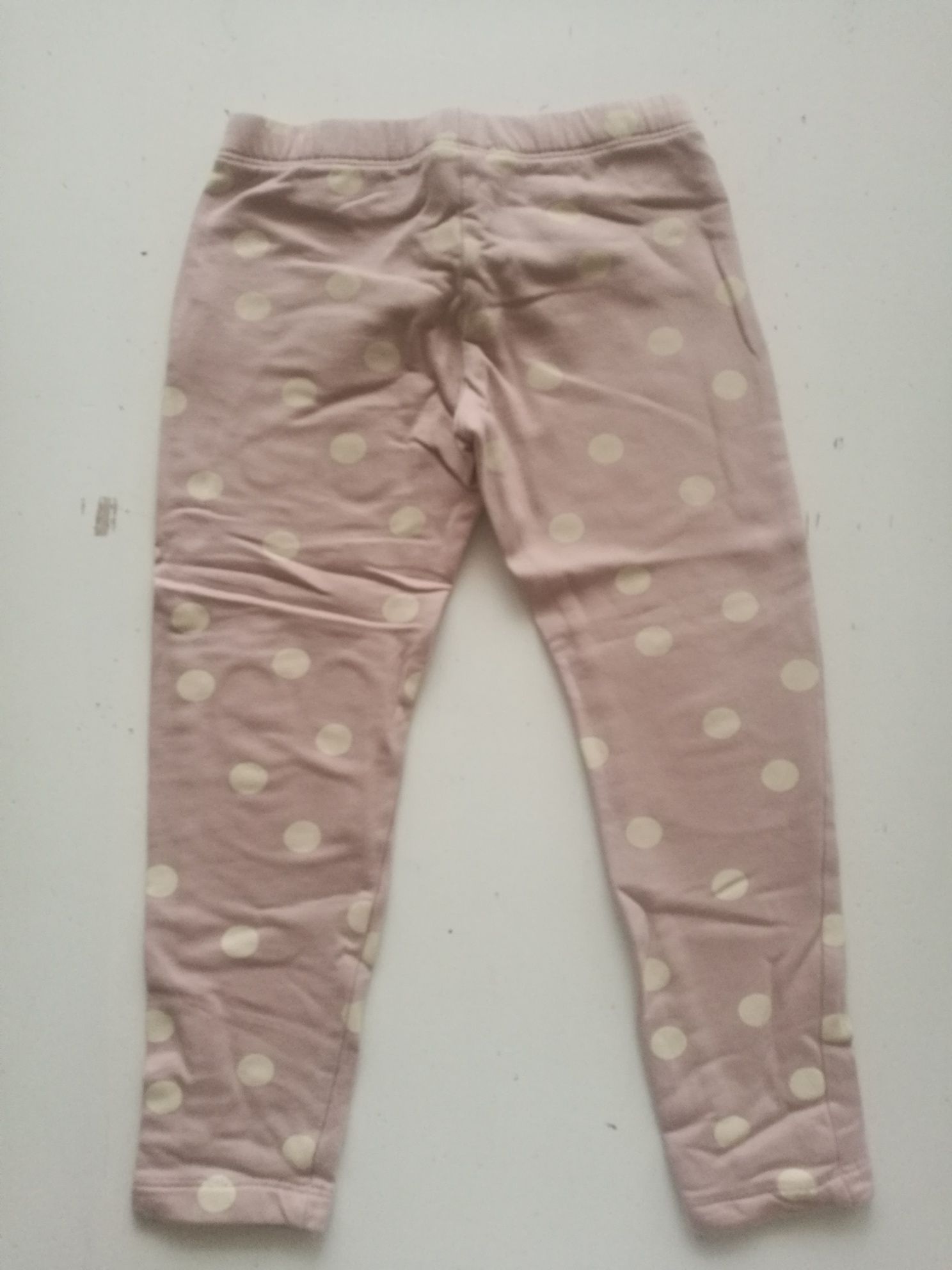 Legginsy ocieplane Lindex 104 króliki