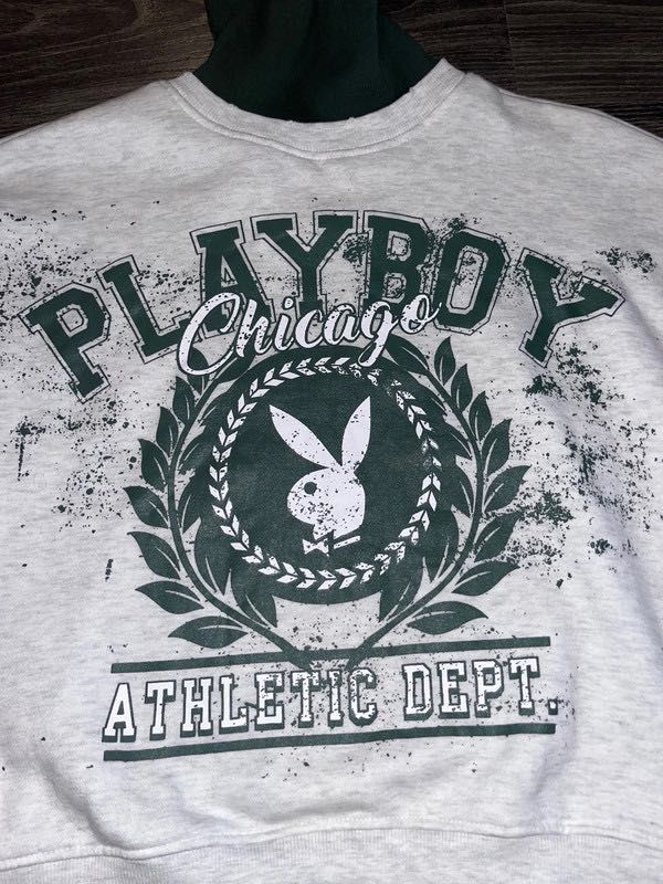 Missguided x Playboy Chicago athletic dept. Bluza z golfem