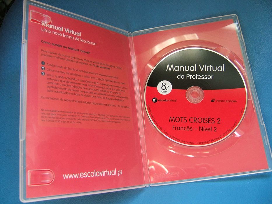 Manual Virtual do Professor Mots Croisés 2 -8º ano Porto Editora