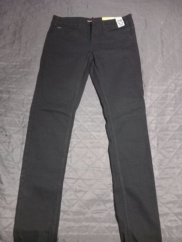 Meskie spodnie rurki slim s/m