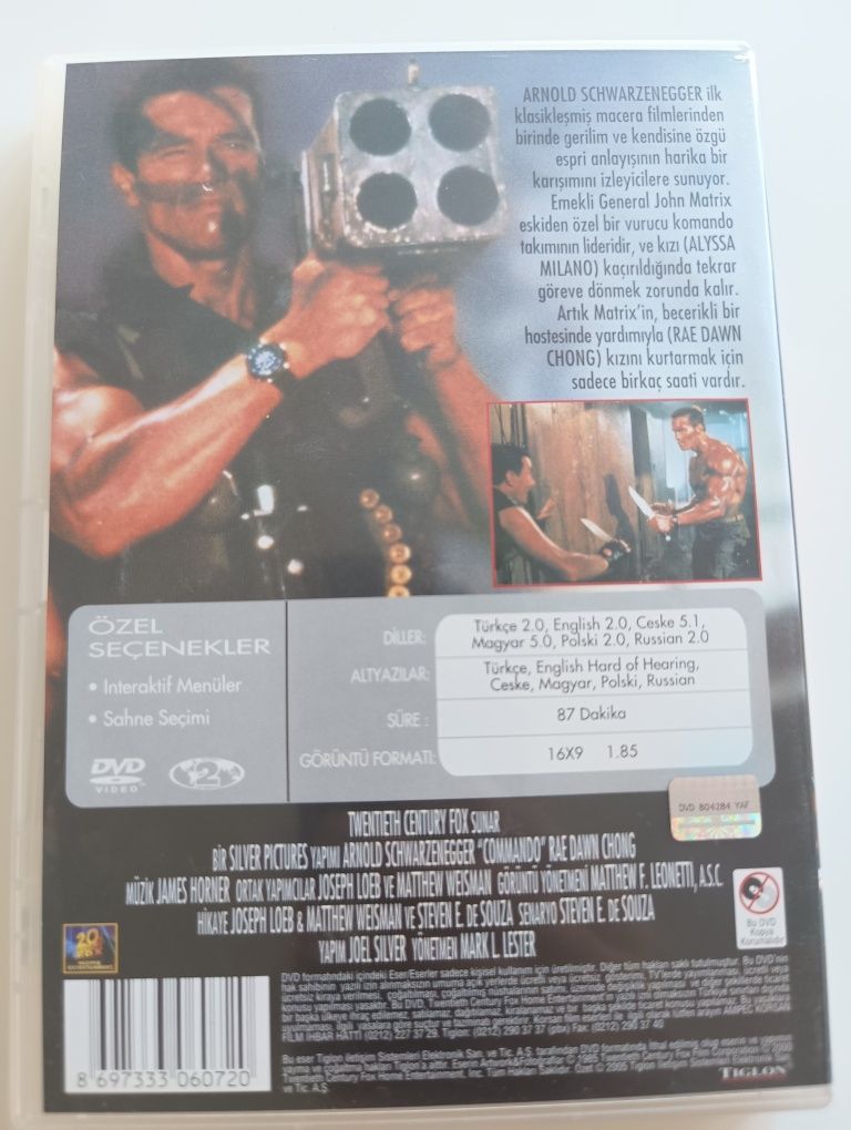 Commando DVD, polska wersja językowa