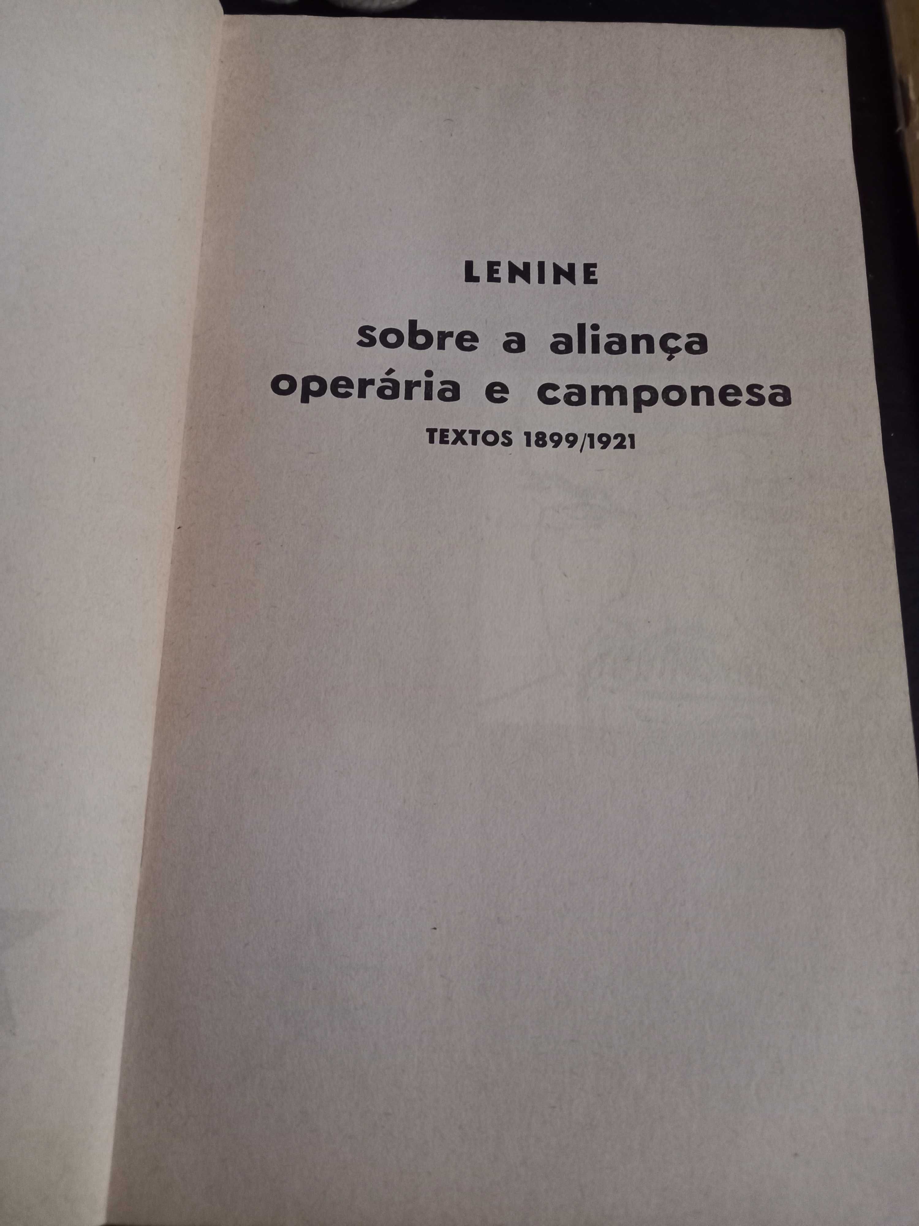 Livro Lenine- Sobre a aliança operária e camponesa. Textos 1899/1921