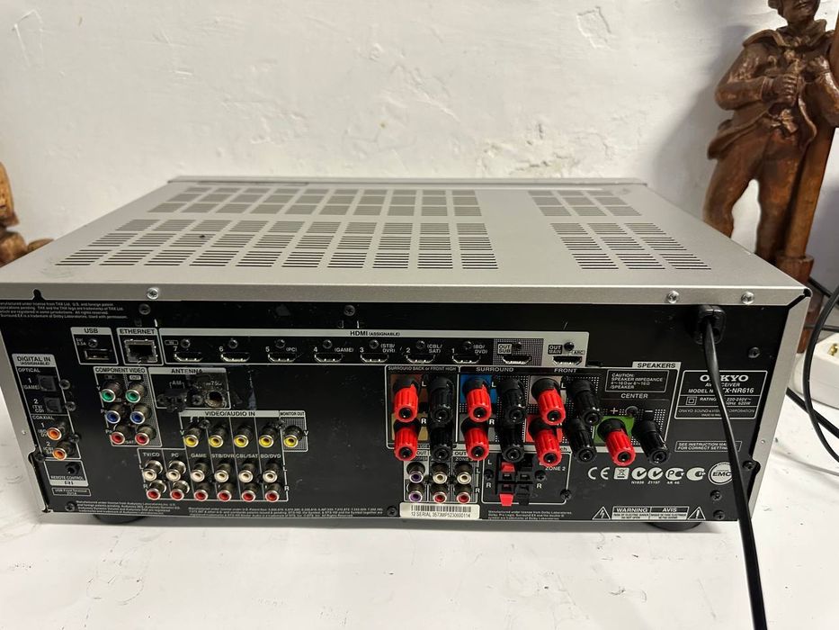 7.2 AV Amplituner ONKYO TX-NR616, HDMI, USB, Flac
