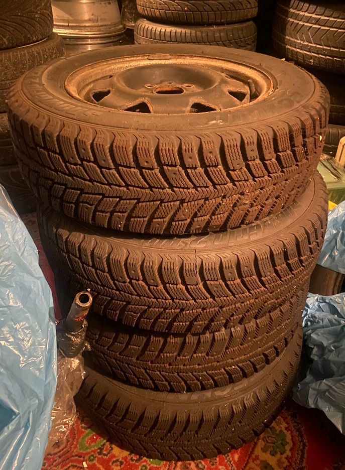 Koła 4x108 z oponami zimowymi 185/65r14