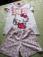 piżamka Hello Kitty 104/116 + koszulka