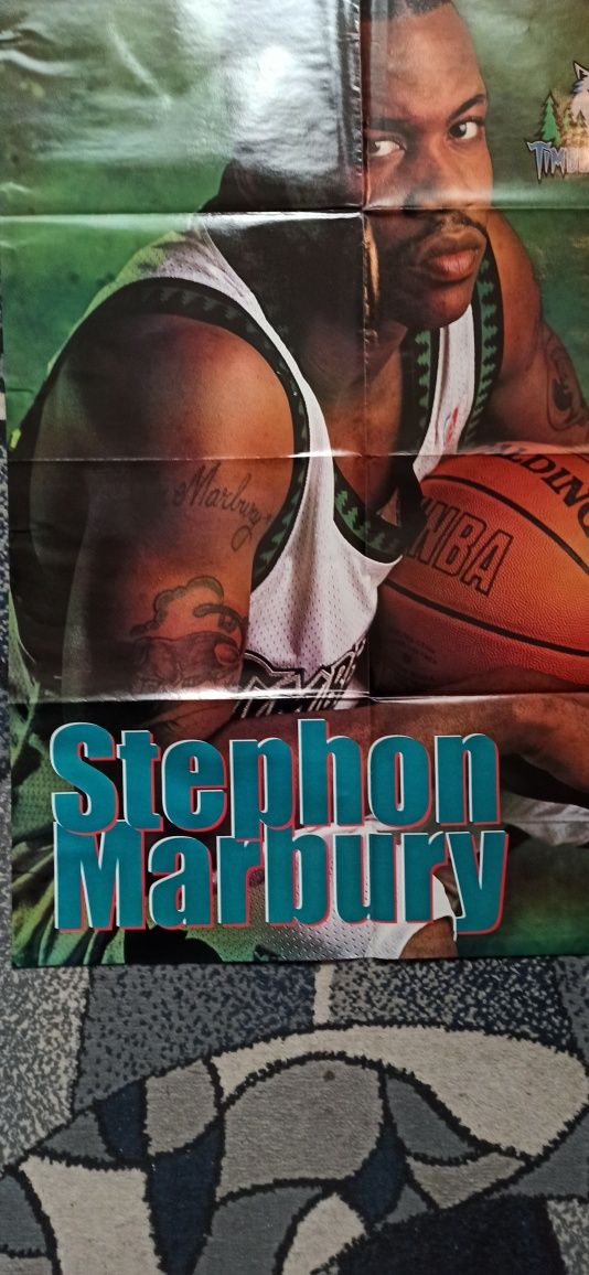 NBA koszykówka - plakat Stephon Marbury