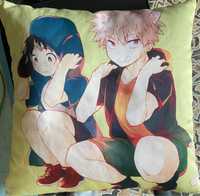 Almofada Deku e Bakugou