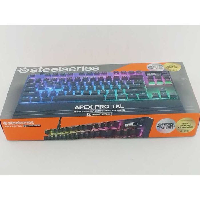 Клавіатура SteelSeries Apex Pro TKL 2023 USB UA Black