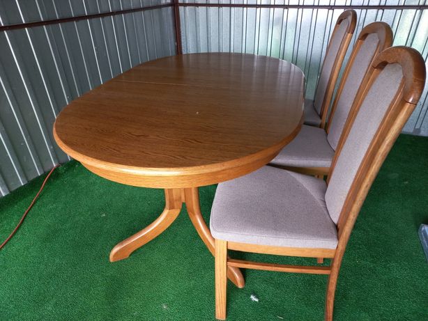 Stół + 6 krzeseł- okazja!