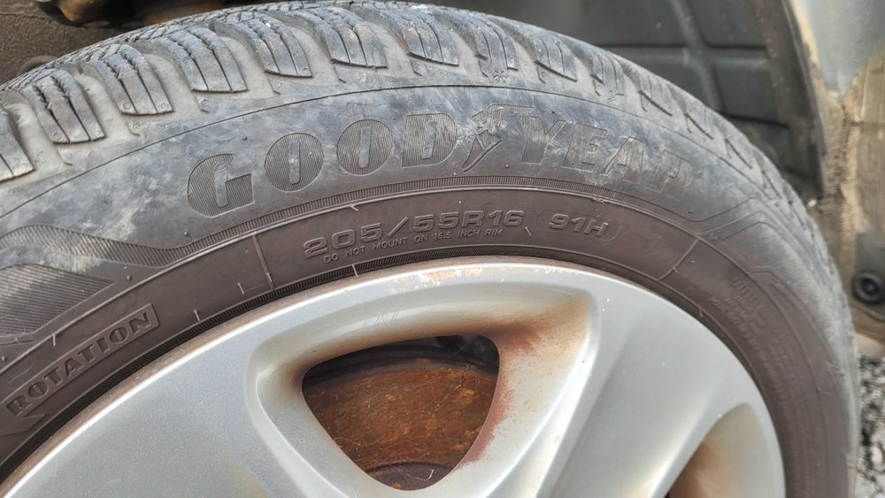Opel Astra H III Zafira B II koła felgi stalowe 16" opony 205  55 16