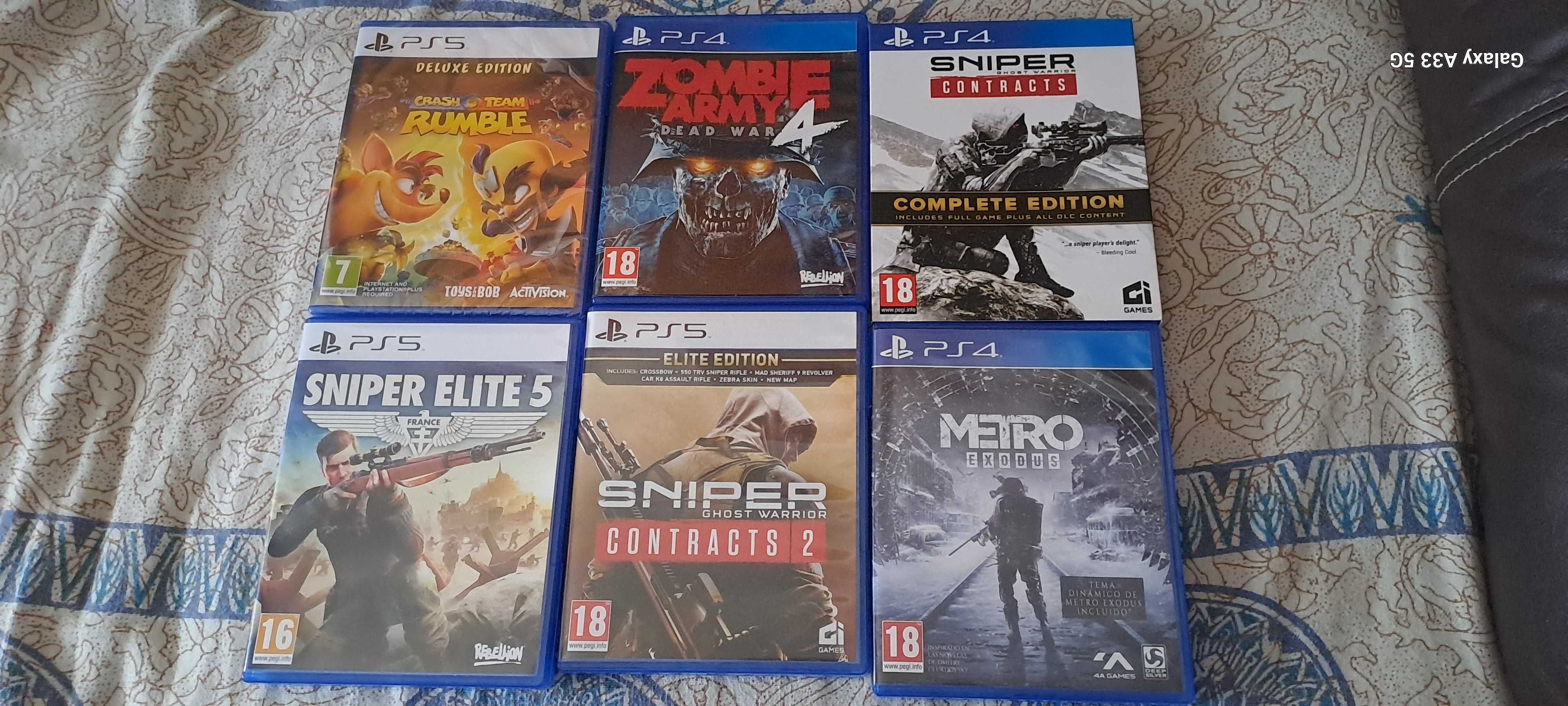 Jogos para venda  Ps4/Ps5