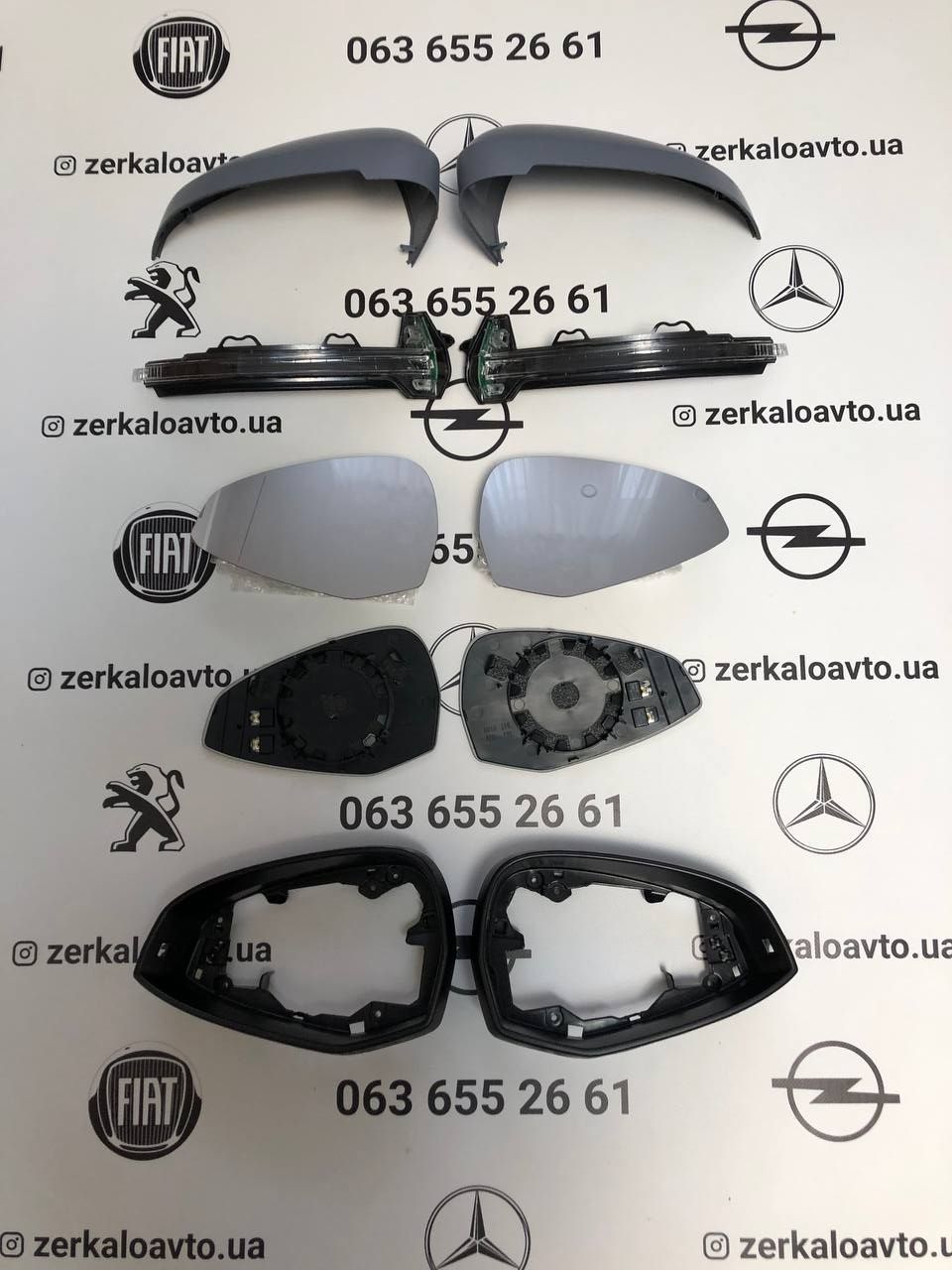 Зеркало,Audi,А1,А2,А3,А4,А5,А6,А7,А8,B5,B6,B7,B8,C4,C5,C6,C7,C8,8L,8P