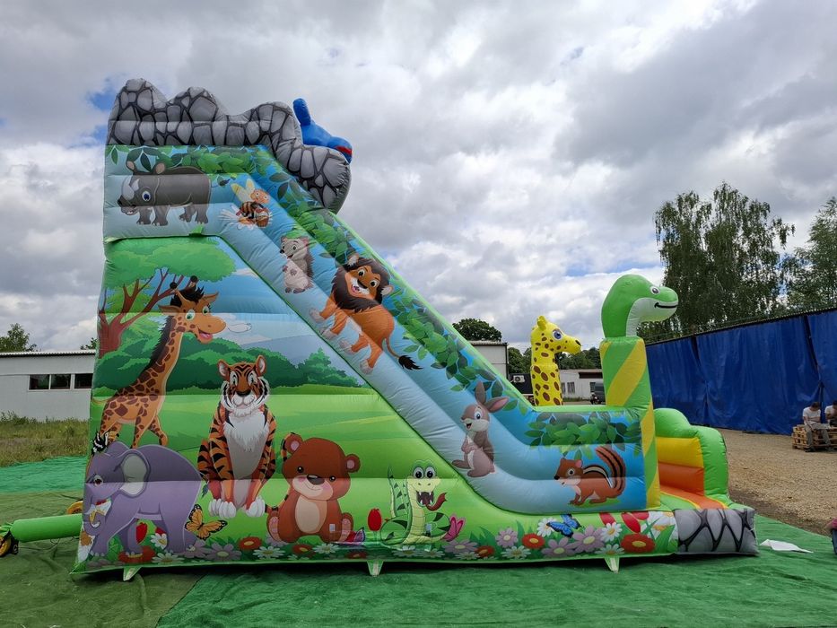 Wynajem dmuchańca , dmuchana zjeżdżalnia