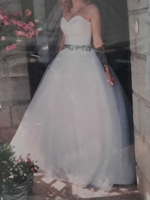 Suknia ślubna księzniczka