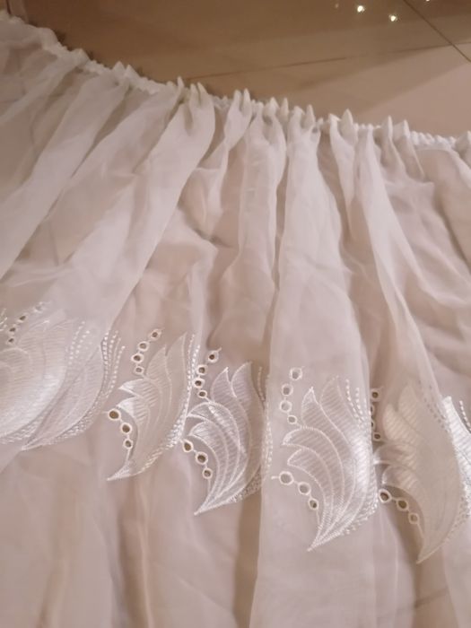 Firana woal haft wzór