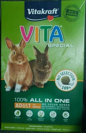 Корм для кроликів Vitakraft VITA Special 600 г