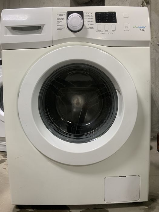 Продам пральну машину Samsung Ecco Bubble, 6 кг. Вузька, Гарантія!