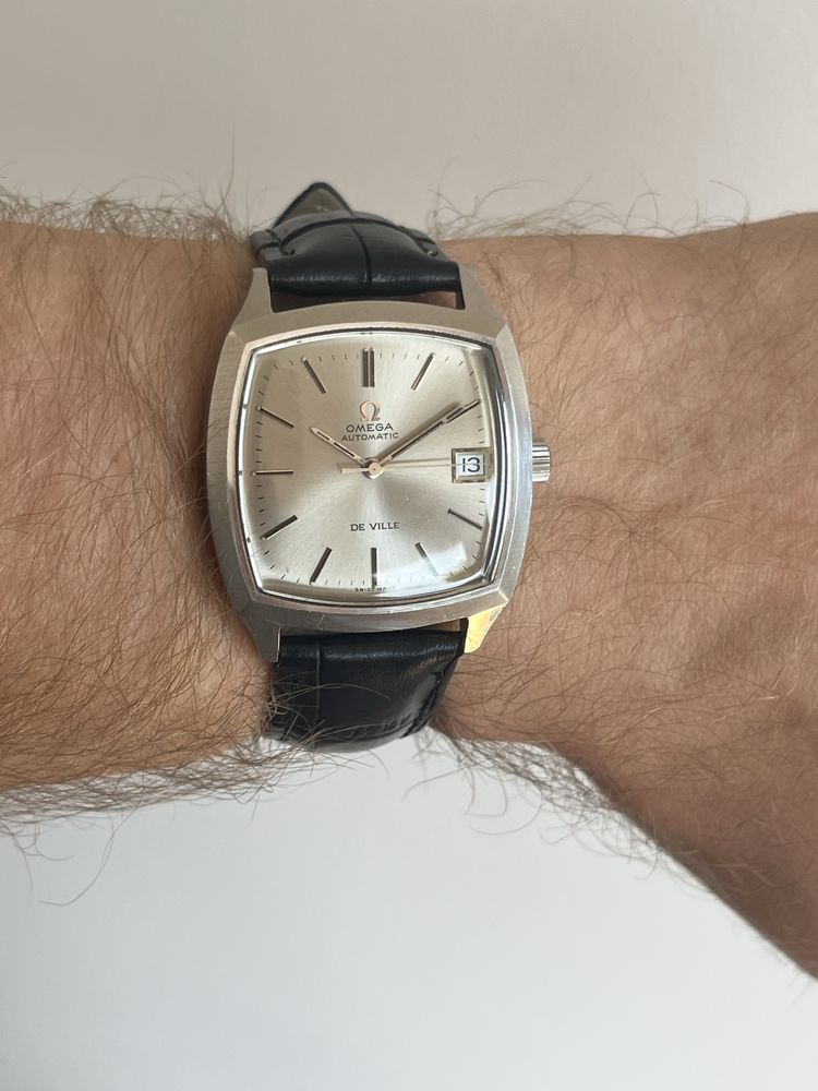 Zegarek meski omega deville kostka automat