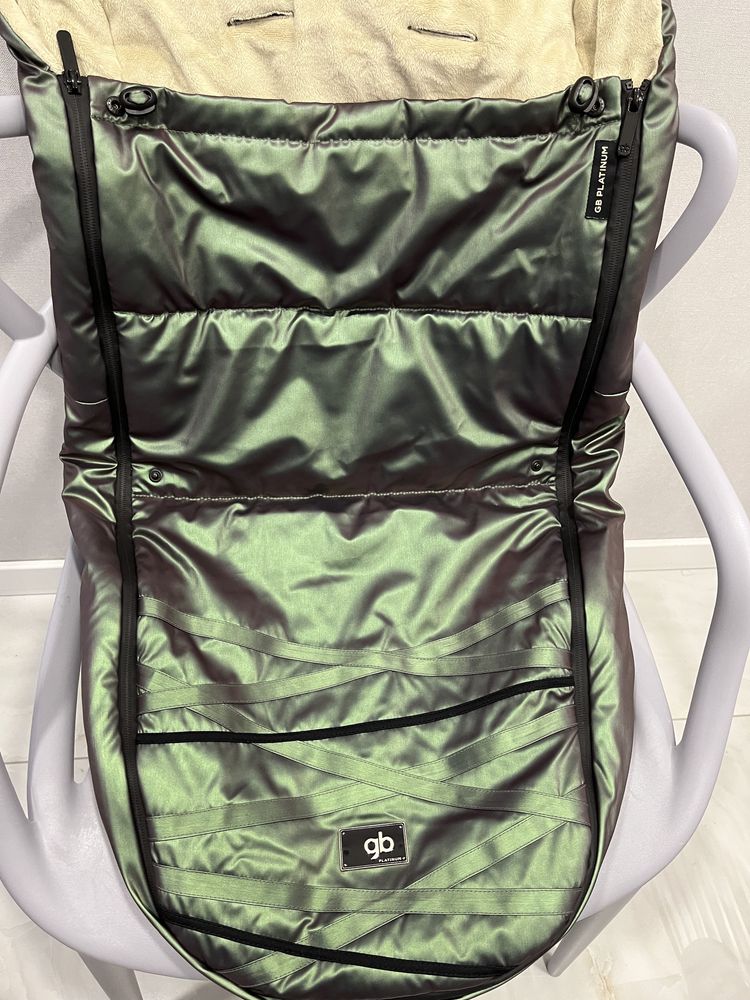 Чехол конверт в коляску GB Maris Moon glow Cybex Goodbaby footmuff