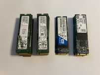 SSD  128 gb, 256 gb, 500 gb,